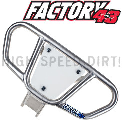 TRX450R Factory43 Bumper & number plate